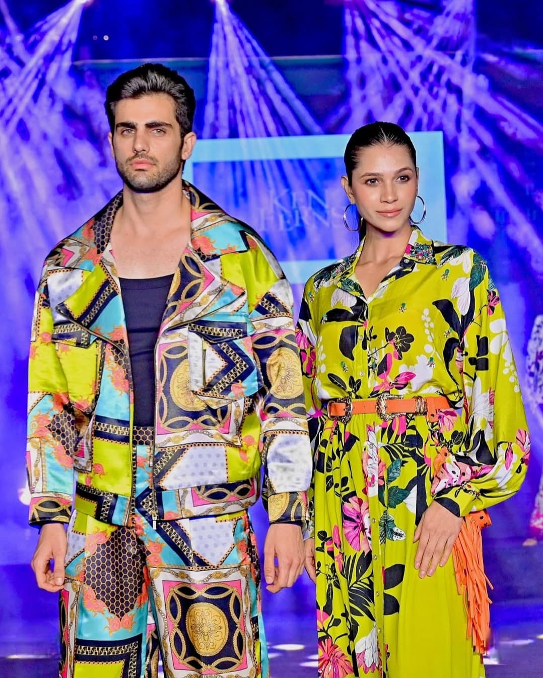 Reza & Aamer Command the Runway for Ken Ferns